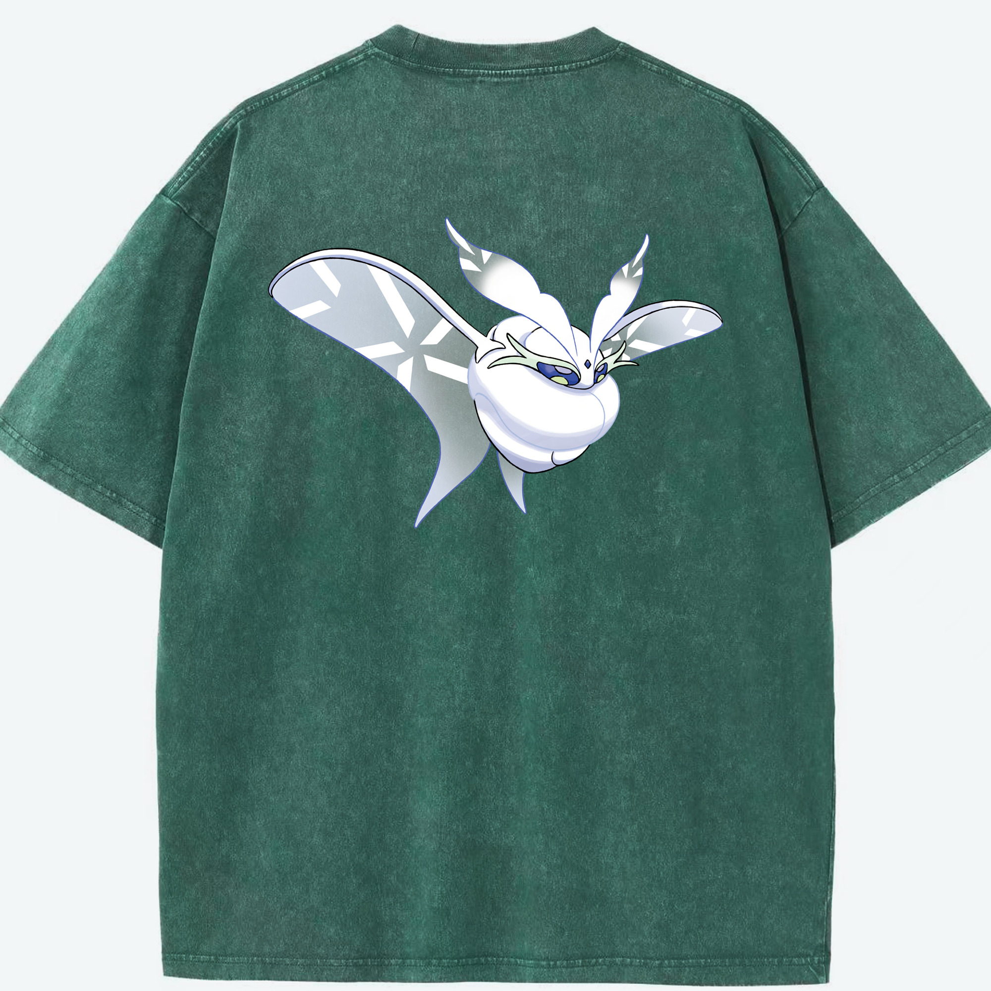 （画像用） ポケットモンスター Pokémon 綿100% ヴィンテージ風 半袖Tシャツ（背面プリント）